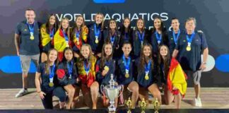 Daniela Pajares, la vecina de Móstoles se proclama campeona del mundo de waterpolo sub-16