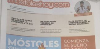 Los vecinos de Móstoles ya pueden leer la edición de julio del periódico de mostoleshoy.com