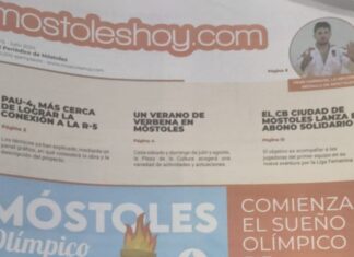 Los vecinos de Móstoles ya pueden leer la edición de julio del periódico de mostoleshoy.com