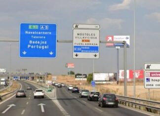 Accidente en la M-50 en Móstoles provoca cortes y retenciones Accidente en la M-50 en Móstoles provoca cortes y retenciones