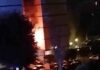 Incendio en una vivienda de la calle Desarrollo de Móstoles