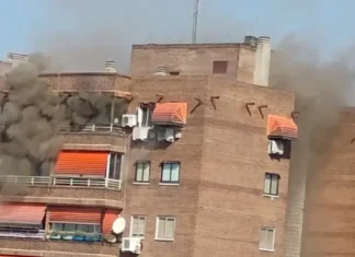 Nuevo incendio en una vivienda de Móstoles Nuevo incendio en una vivienda de Móstoles