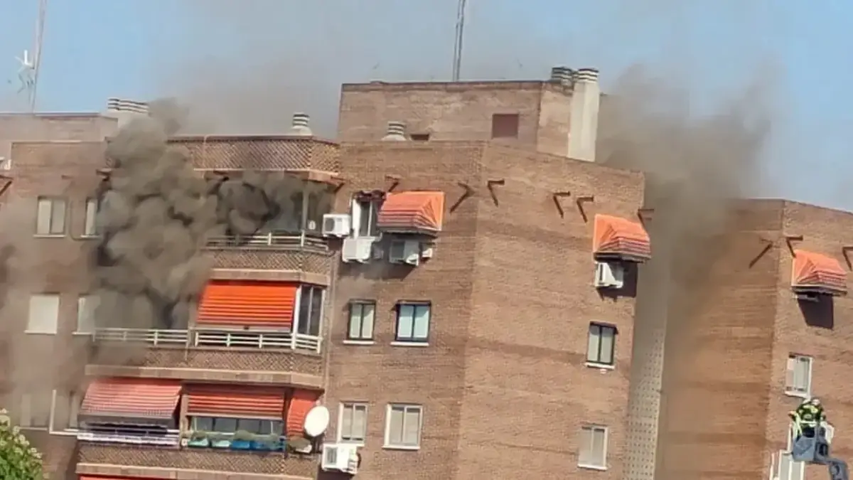 Nuevo incendio en una vivienda de Móstoles