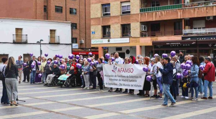 Móstoles no olvida a quiénes no pueden recordar