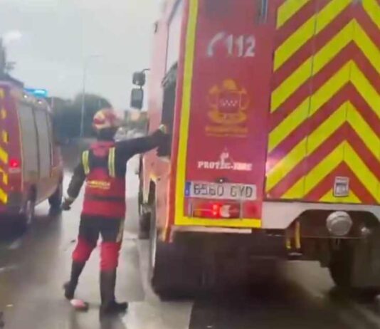 Las tormentas causan en Móstoles inundaciones y problemas en el transporte entre otras incidencias