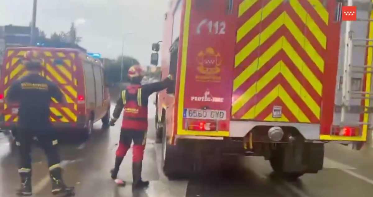 Las tormentas causan en Móstoles inundaciones y problemas en el transporte entre otras incidencias