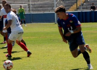 El CD Móstoles URJC estrena su casillero de puntos en Segunda RFEF