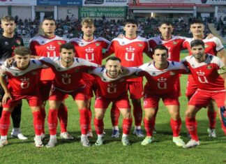 El CD Móstoles URJC, goleado en su debut en Segunda RFEF