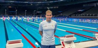 El deportista paralímpico de Móstoles José Cantero se queda fuera de la final de 50 metros libres