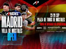 El Madrid Open – Villa de Móstoles de pádel contará con 120 parejas