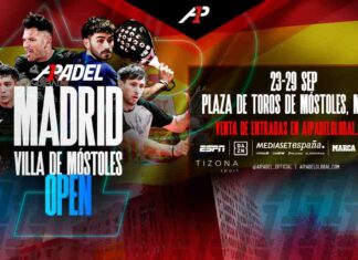 El Madrid Open – Villa de Móstoles de pádel contará con 120 parejas