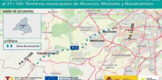 Buscando bajar el ruido de la A5 a su paso por Móstoles