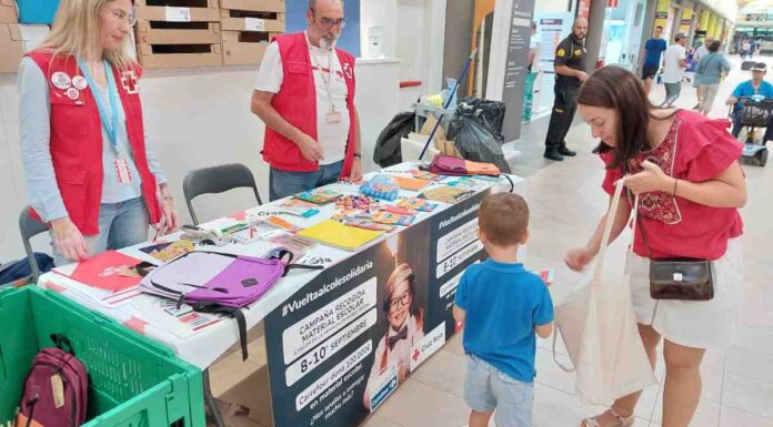 Vuelta al Cole solidaria en Móstoles