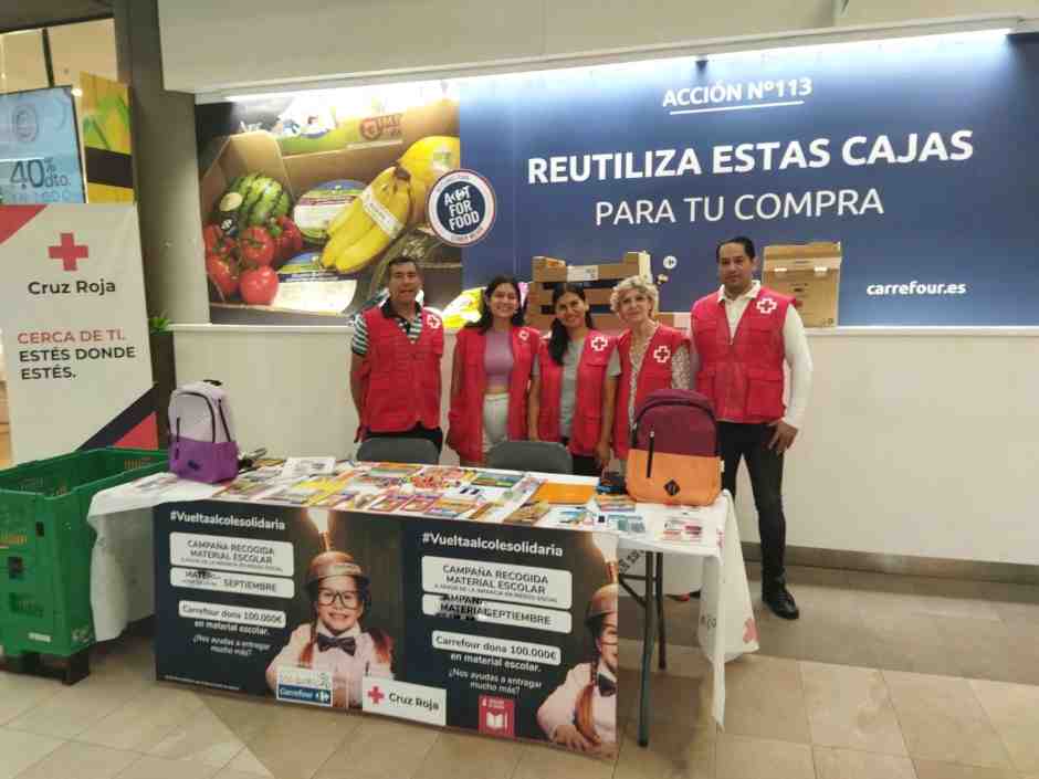 Vuelta al Cole solidaria en Móstoles