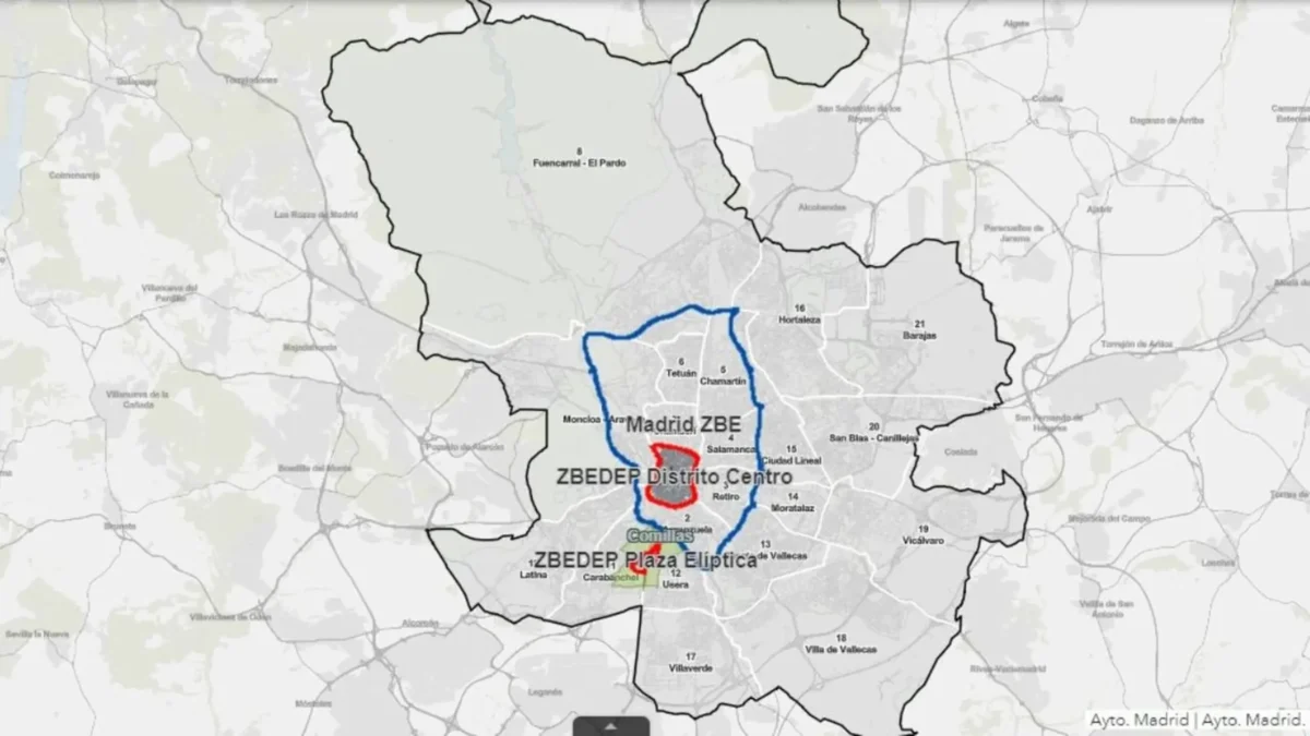 El adiós la Zona de Bajas Emisiones de Madrid influirá a los vecinos de Móstoles