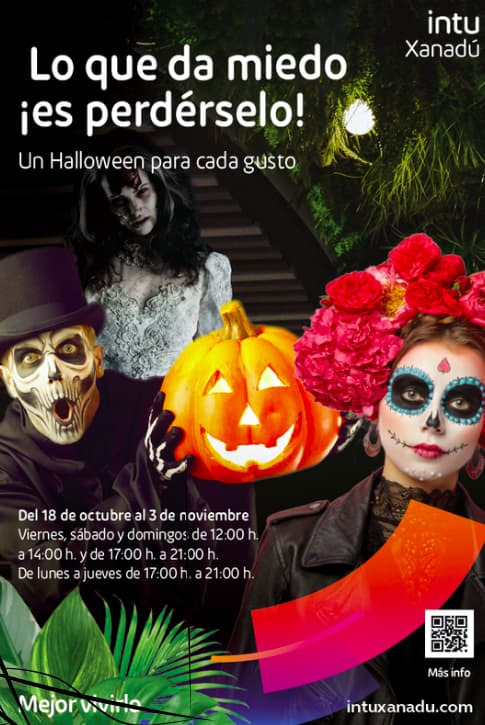 Halloween llega a intuXanadú para los vecinos de Móstoles con tres espacios para el terror