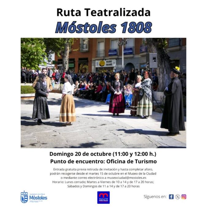 Ruta teatralizada Móstoles en 1808