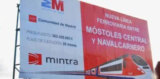 Nueva petición al Gobierno para unir Navalcarnero y Móstoles por tren