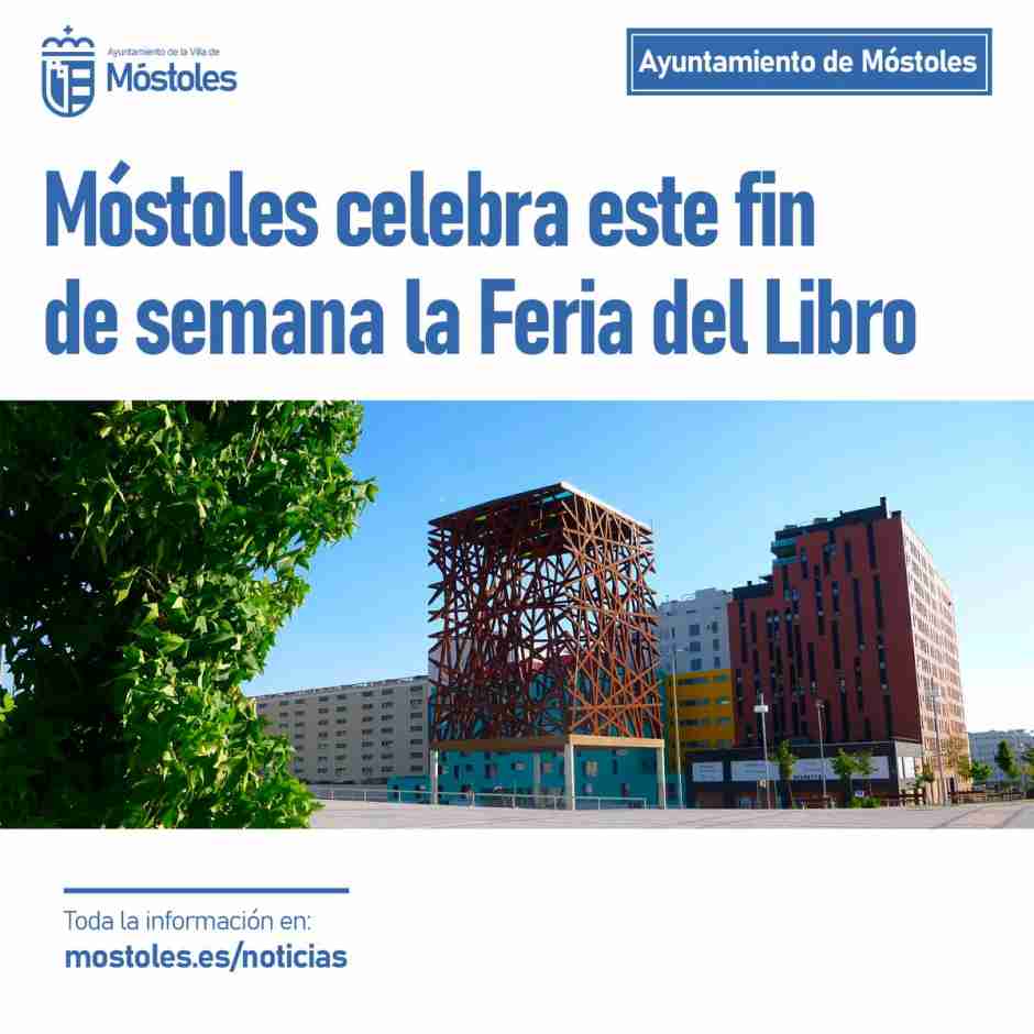 Este fin de semana Móstoles celebra la Feria del Libro en la localidad