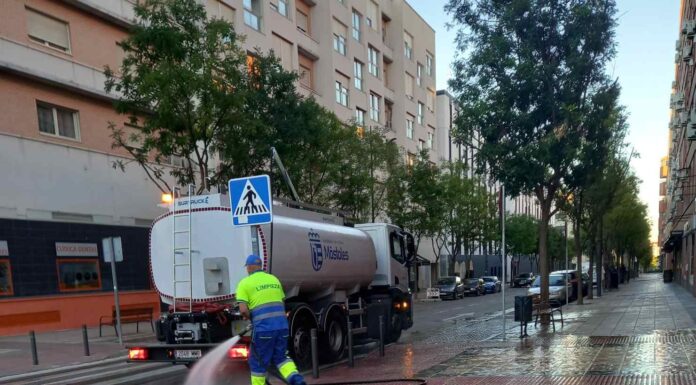 Refuerzo de limpieza para el PAU-4 de Móstoles