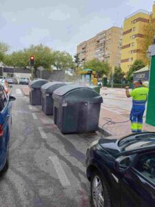 Continúa el Plan Intensivo de Limpieza en barrios de Móstoles