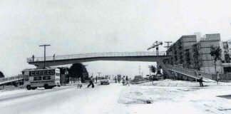 Recuerdos de Móstoles, el puente de la avenida de Portugal