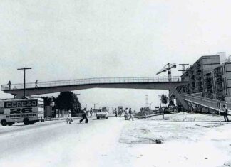 Recuerdos de Móstoles, el puente de la avenida de Portugal