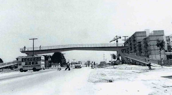 Recuerdos de Móstoles, el puente de la avenida de Portugal