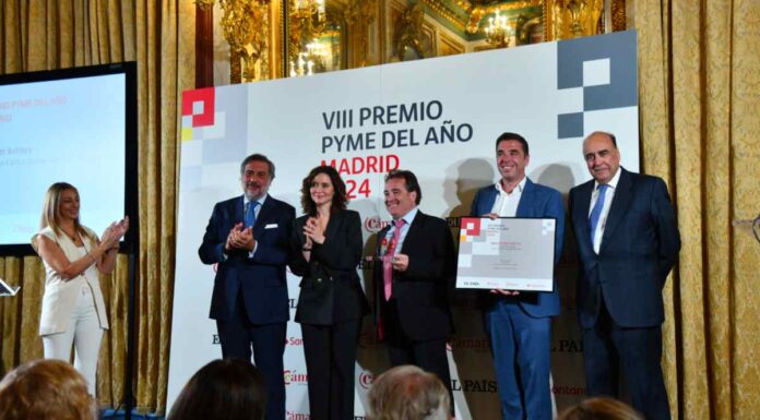 La empresa de Móstoles Master Battery es Premio Pyme del Año de la Cámara de Comercio de Madrid