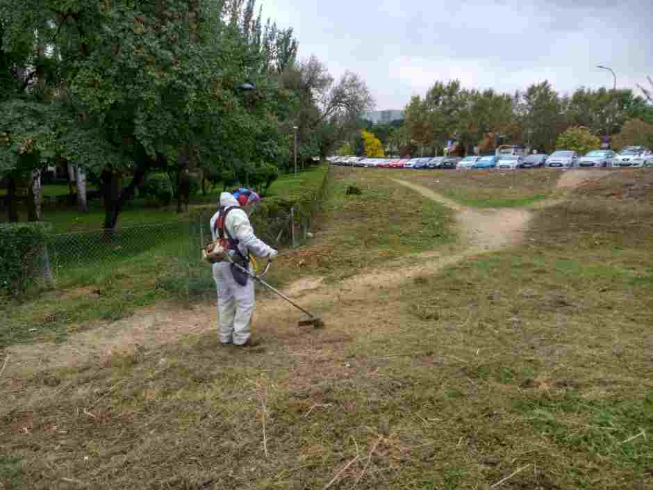 Continúa el Plan Intensivo de Limpieza en barrios de Móstoles