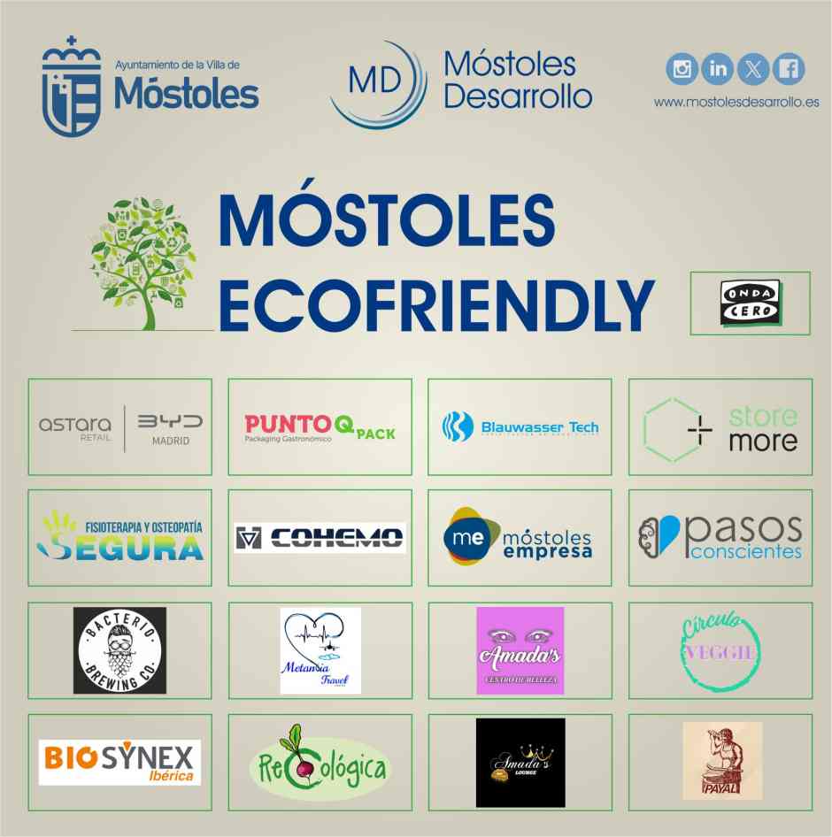 El 6 de noviembre comienza Móstoles Ecofriendly