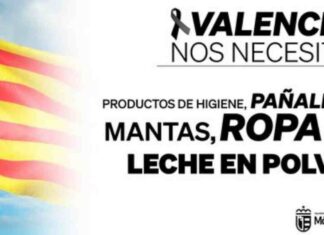 Móstoles organiza una campaña de recogida para los afectados por la DANA