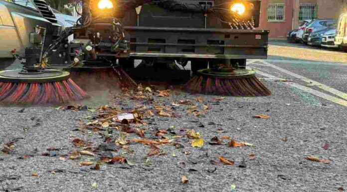 Móstoles empieza la recogida de la hoja del otoño