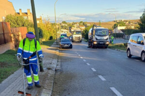 Móstoles intensifica la limpieza en Parque Coimbra-Guadarrama