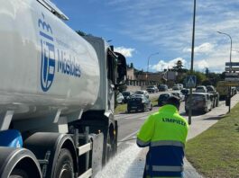 Móstoles intensifica la limpieza en Parque Coimbra-Guadarrama