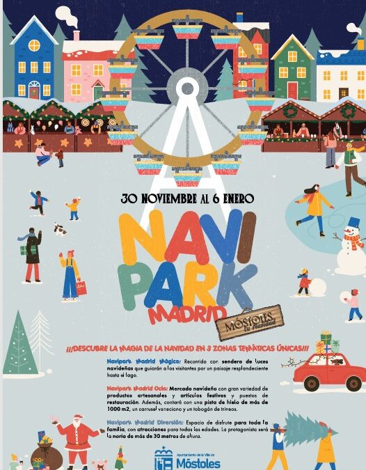 Ya es oficial el Programa de Fiestas de Navidad de Móstoles 2024