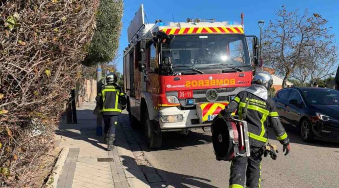 Herido muy grave con quemaduras un hombre de 65 años de Móstoles
