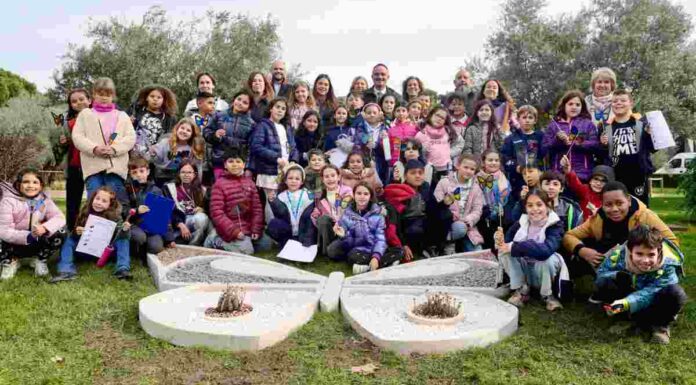 El ‘Jardín de las Mariposas’ de Móstoles contra la violencia de género
