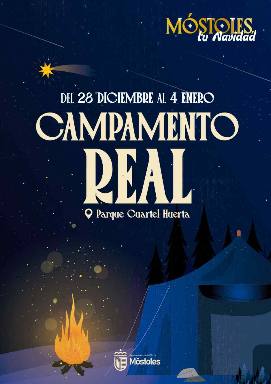 Los Reyes Magos montarán su Campamento Real en Móstoles