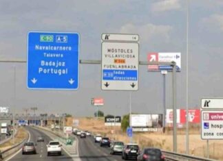 Dispositivo especial de tráfico por navidad en Móstoles