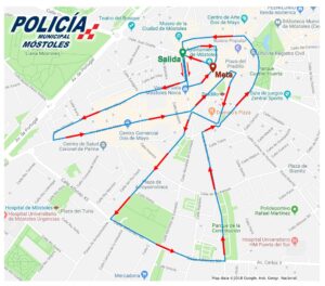 Cortes al tráfico en el recorrido de la San Silvestre de Móstoles 2024