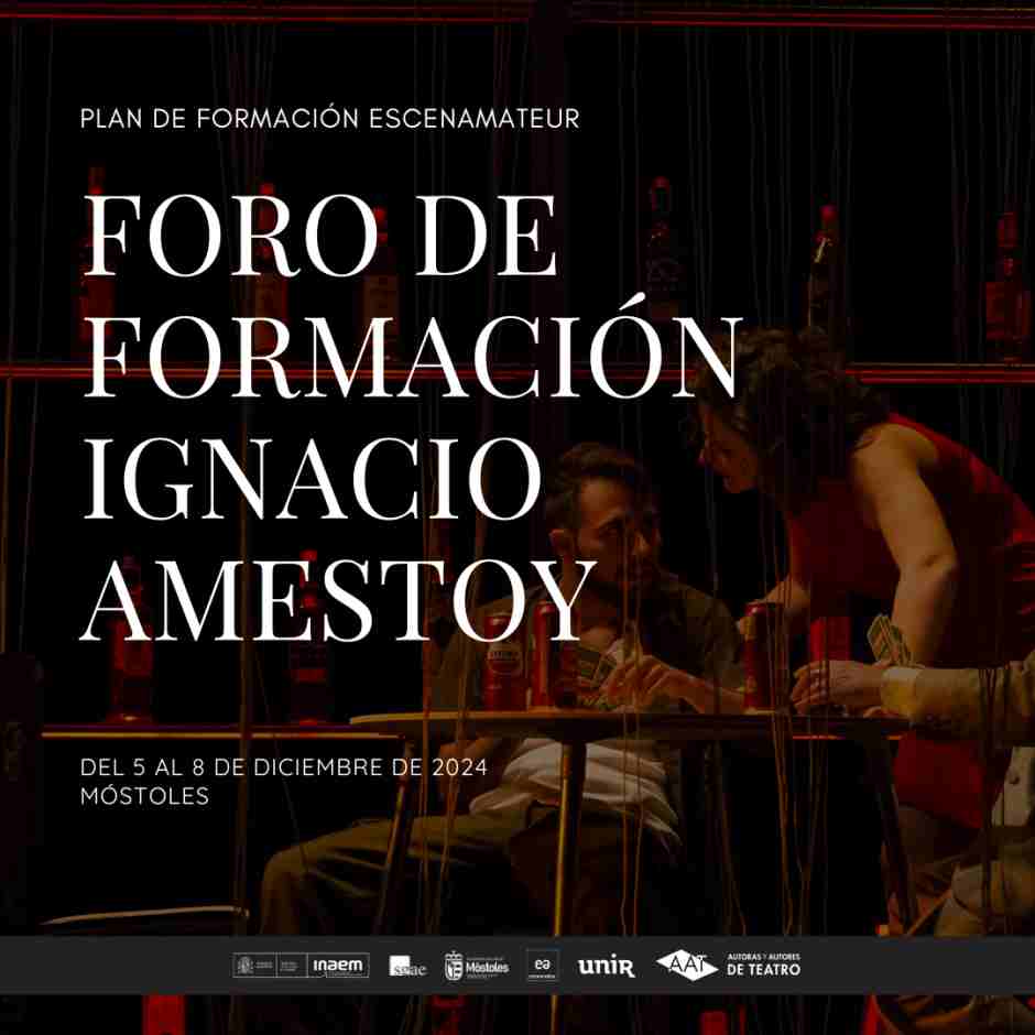 Móstoles sede del Foro de Formación Ignacio Amestoy de artes escénicas amateur