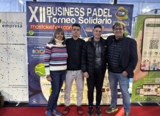 Éxito rotundo con el XII Business Pádel Solidario de Móstoles