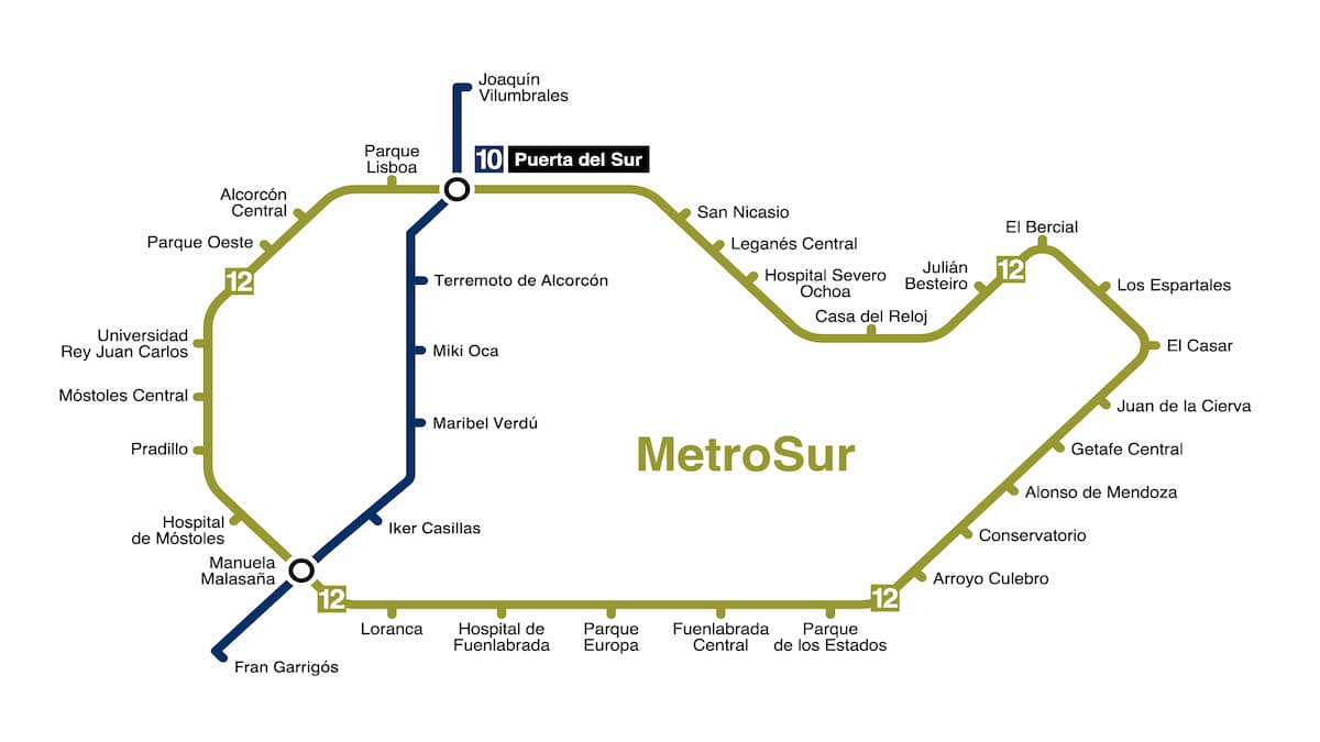 Ya es oficial: la Línea 10 de Metro llegará a Móstoles con tres nuevas paradas