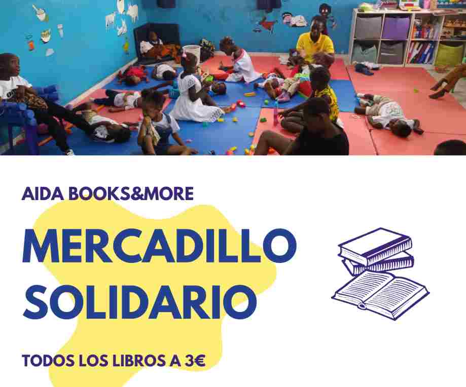 Mercadillo solidario de libros en el Campus de Móstoles de la URJC