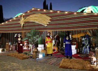 Campamento Real para conocer a los Reyes Magos en Móstoles