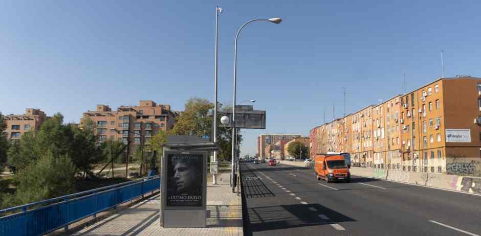 El Ministerio de Transportes modifica el carril bus de la A5 en Móstoles 