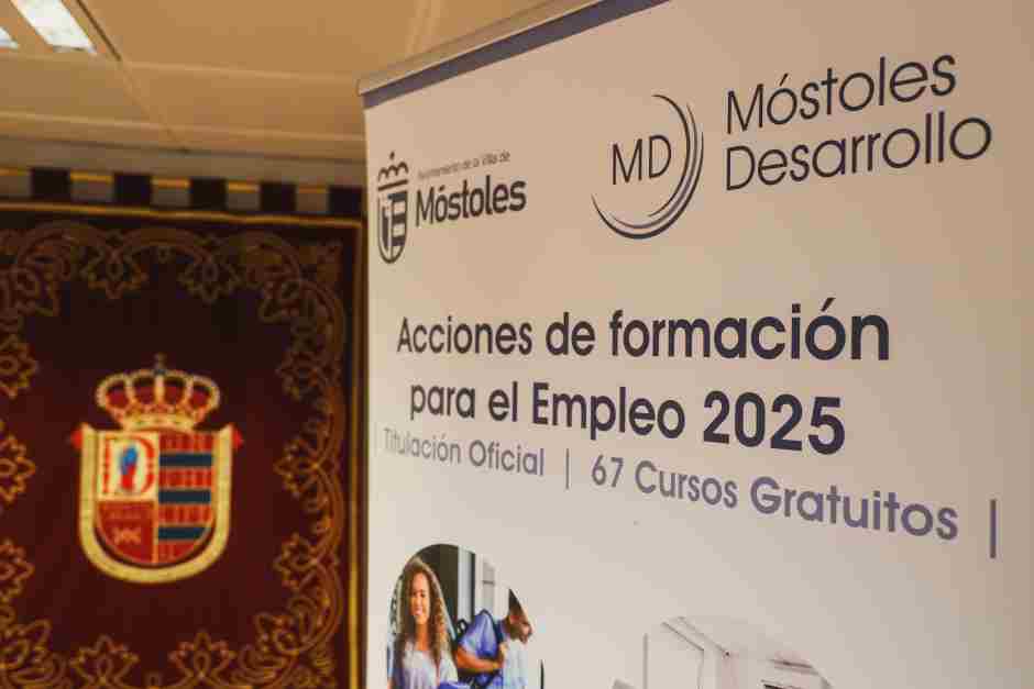 Más de 1.000 plazas formativas en Móstoles para trabajadores y personas desempleadas