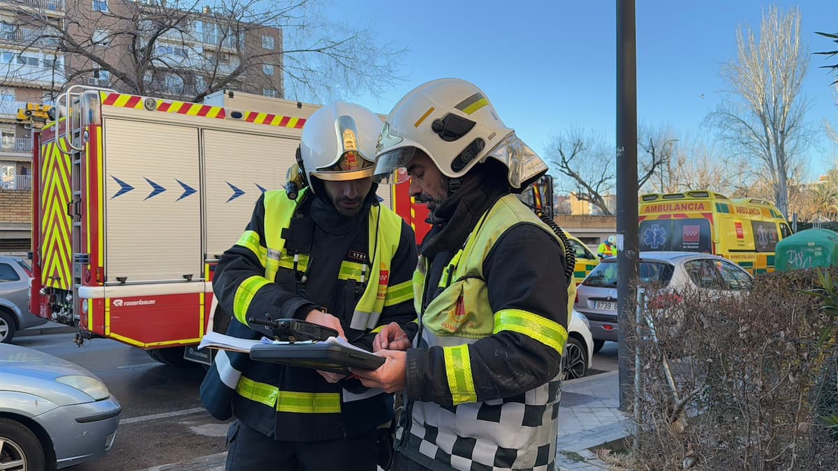 Fallecen dos hermanos tras el incendio de un piso en Móstoles