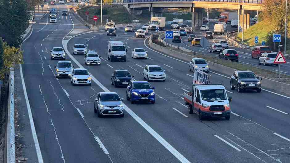 El Ministerio de Transportes modifica el carril bus de la A5 en Móstoles 